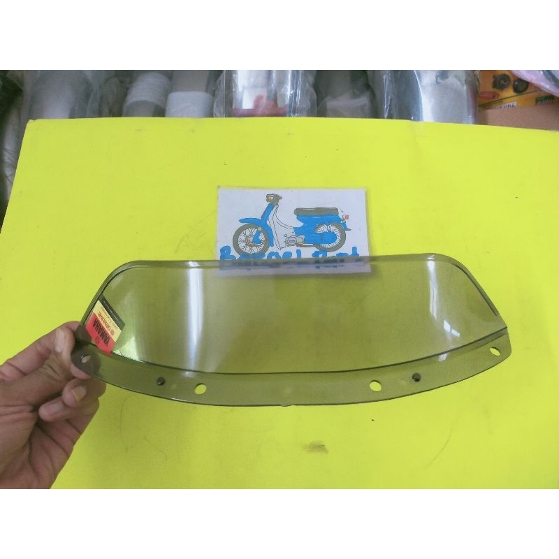 visor winshield winsil mika kaca depan Yamaha V80SS V80 SS deluxe robot bagong