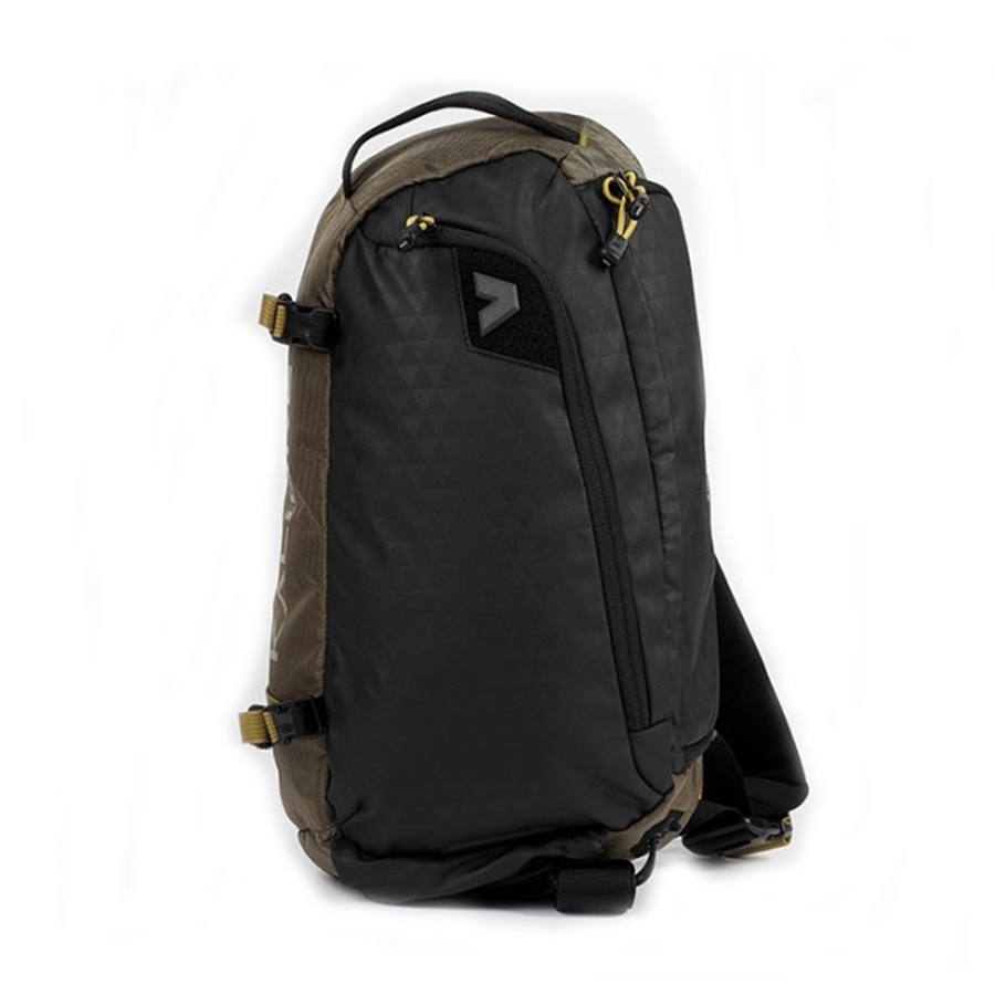 Tas Selempang Kalibre Indicate Sling Bag 921973054 Black Khaki 10L