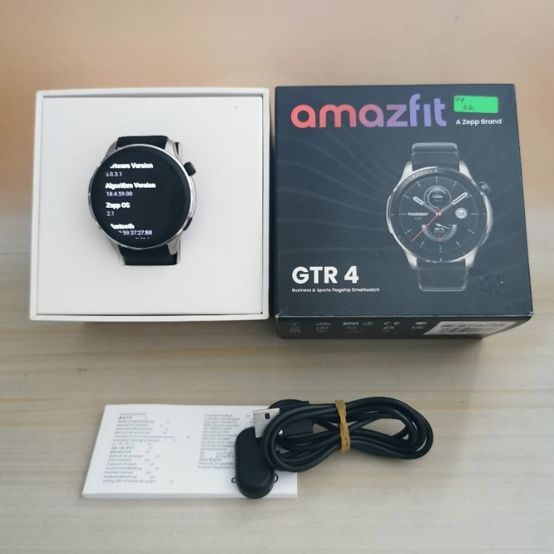 Amazfit GTR 4 smartwatch Bekas - Fullset - amazfit GTR4 second