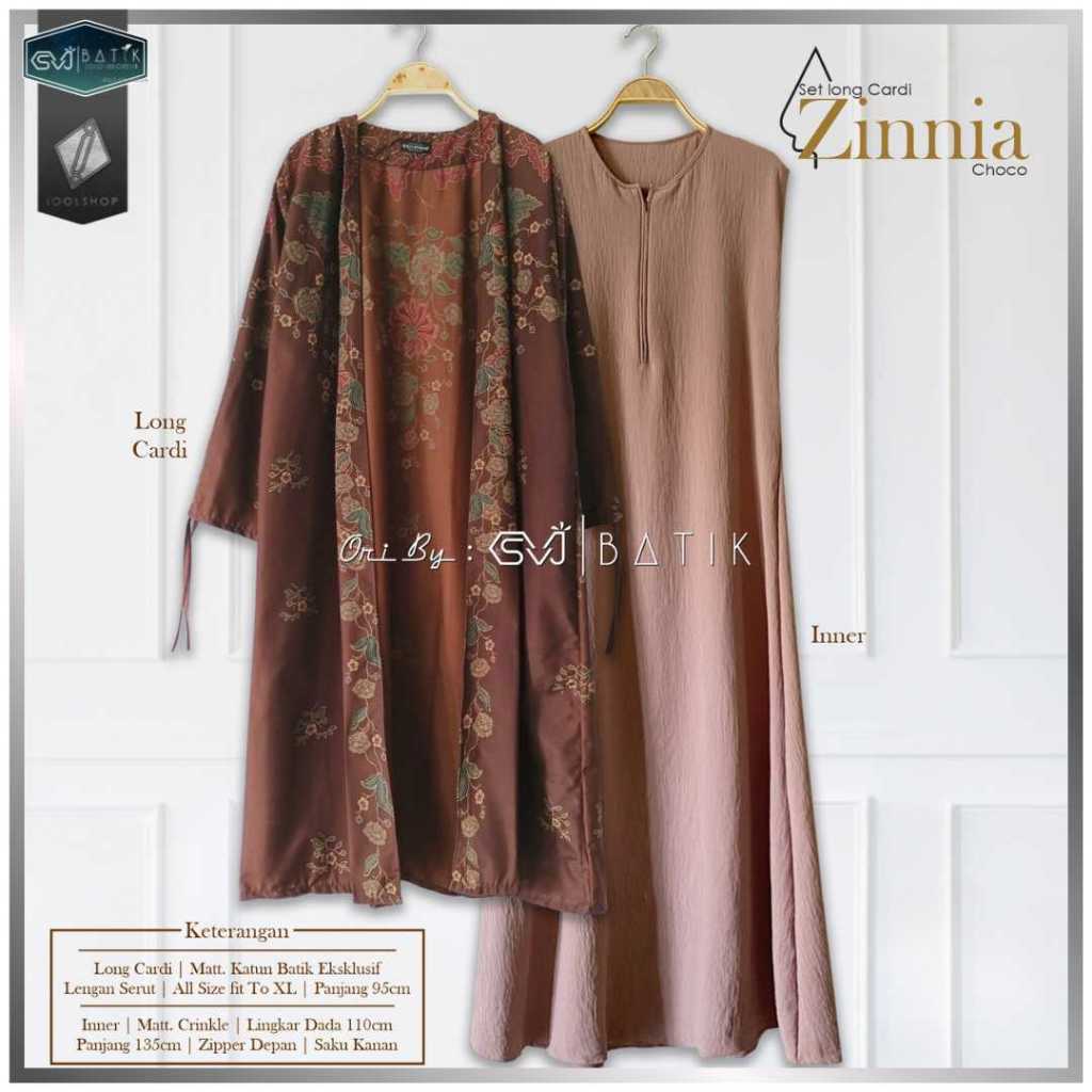 [ORI SVJ] SETELAN BATIK TERBARU WANITA 2023 ZINNIA KONDANGAN DEWASA REMAJA MODERN SET BATIK ATASAN O