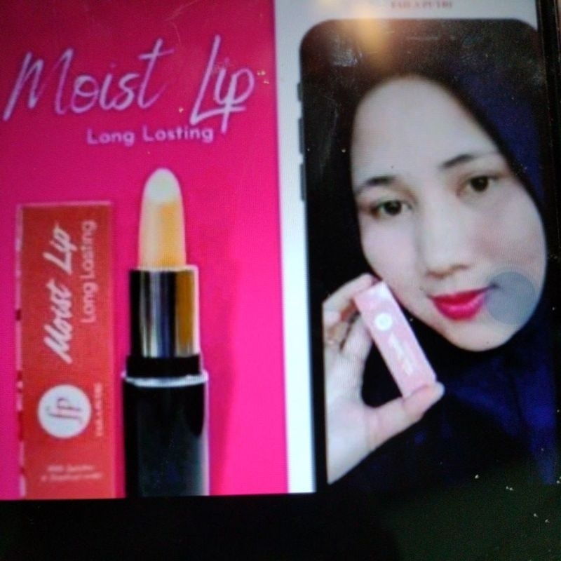 LIPSTIK FP LIP MOIST LONG TAHAN LAMA 24 JAM DOUBLE COLOUR  / LIPSTIK FAILA PUTRI TERMURAH ORIGINAL