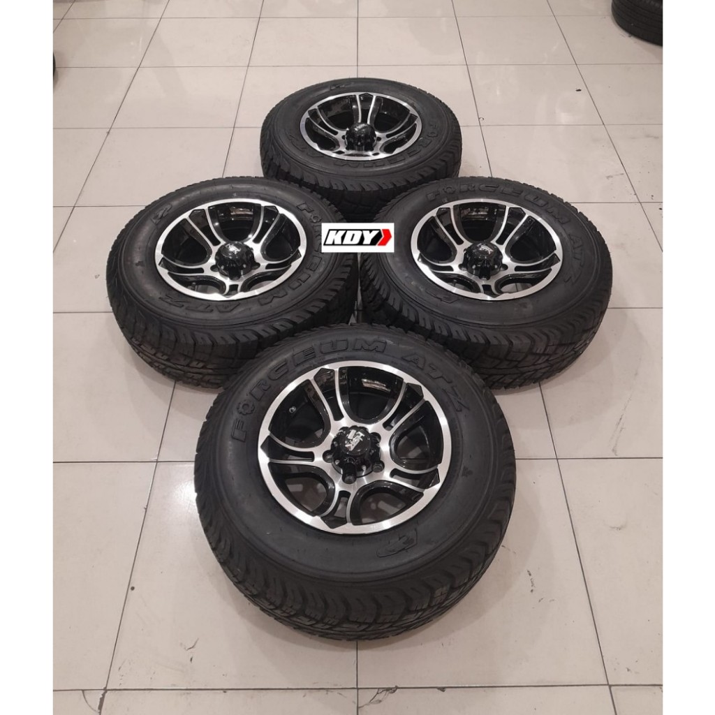 velg mobil murah OFROAD HSR PEAK R15 pnp rush terios x pander inova
