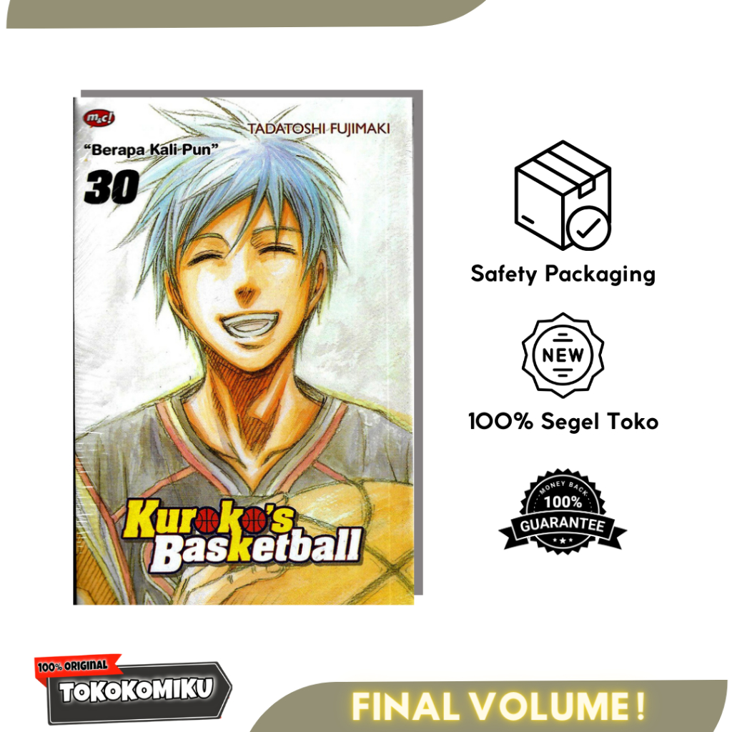 FINAL RILIS  Seri Komik Kuroko no Basuke / Kuroko's Basketball Komik s/d Vol. 30