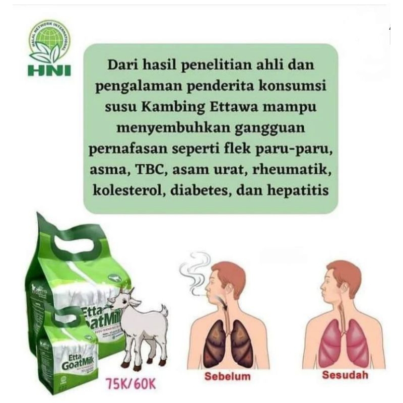 

Susu kambing asli Ettagoat milk