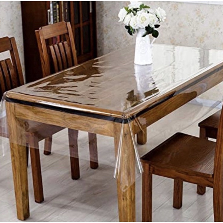 Terdepan Taplak Meja BeningPlastik Mika MeteranPlastik Mika Lemas Meteran