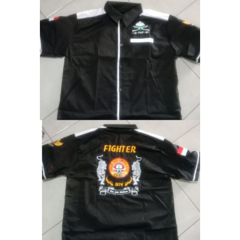 BAJU HEM KEMEJA BORDIR CEMPAKA PUTIH PSCP 2