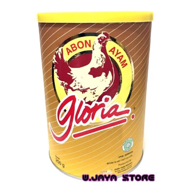 

el baru Gloria Abon Ayam 25g QQC