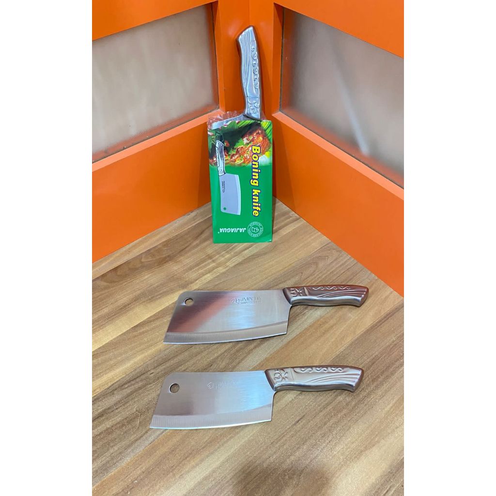 Pisau Daging Parang besar Merk Happy Bird / Pisau Daging Stainless / Pisau Dapur Serbaguna PISAU DAG