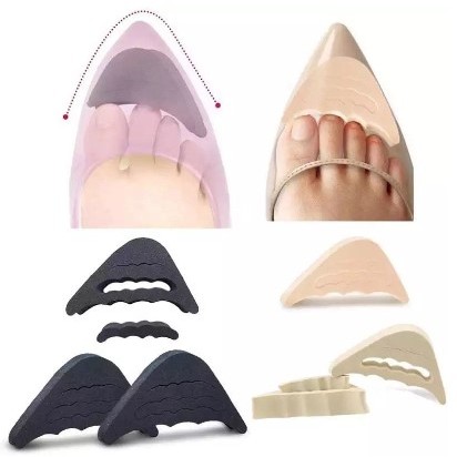 Pengganjal Ganjalan Kebesaran Depan Sepatu Wanita – 1 Pasang Ganjelan Sepatu Longgar - Solusi Sepatu