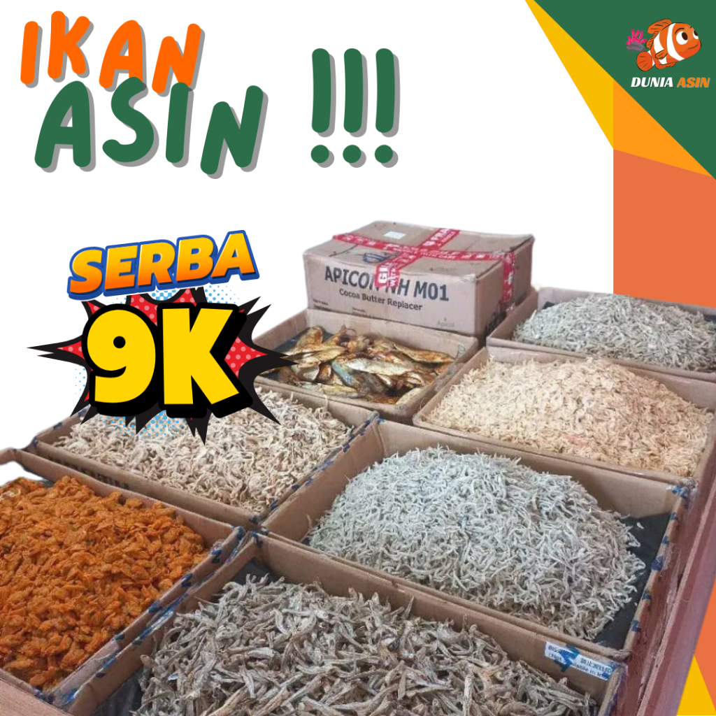 

PROMOO!! IKAN ASIN SERBA 9K