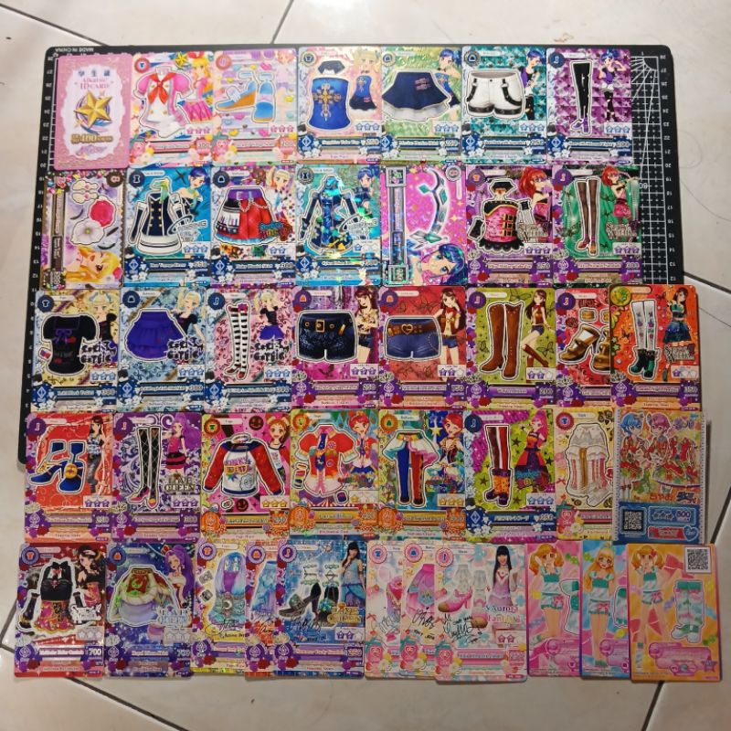 𐙚 [read desc] official kartu aikatsu stars pripara premium rare normal cards 𐙚