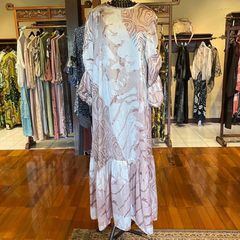 Kara Dress by Dian Pelangi LIMITED EDITION Busana Muslim Baju Maxi Dress Gamis Abaya Kaftan Gaun Out