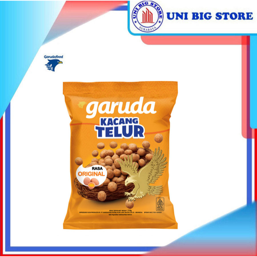 

Garuda Kacang Telur Original 210 gr