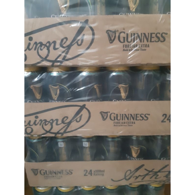 

guiness jumbo 500ml 1 karton isi 24