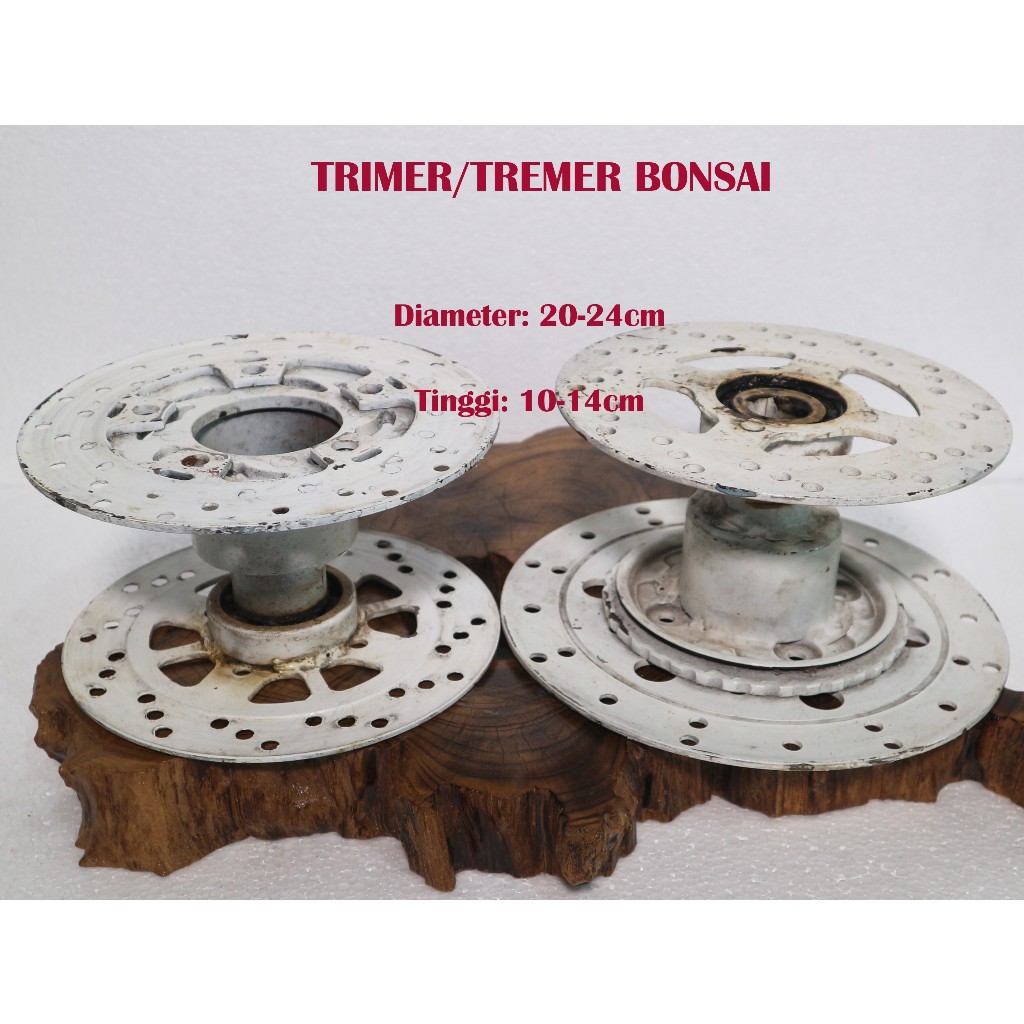 trimer cakram bonsai / meja putar bonsai