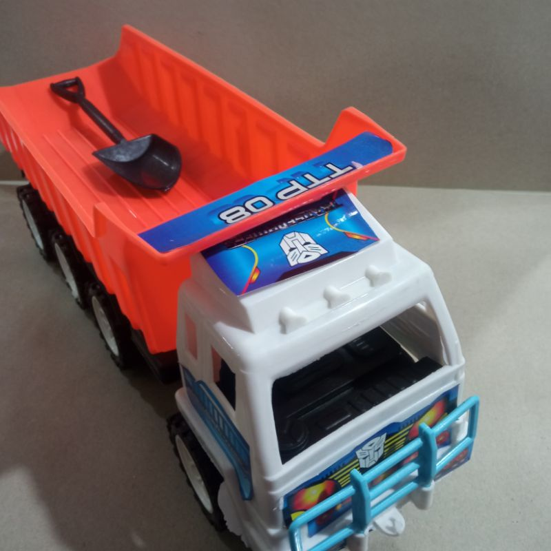 MAINAN TRUK DUMP TTP 08+PACKING BUBLE WRABE