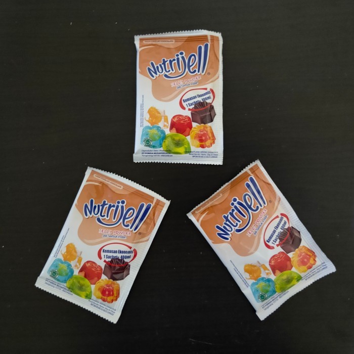 

Nutrijell Jelly Powder All Variant / Nutrijel rasa Coklat SACHET KECIL