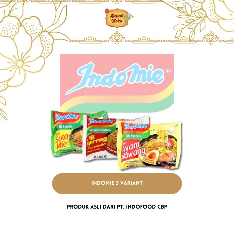 

[10Pcs] Mi Instan Indomie 3 VARIANT