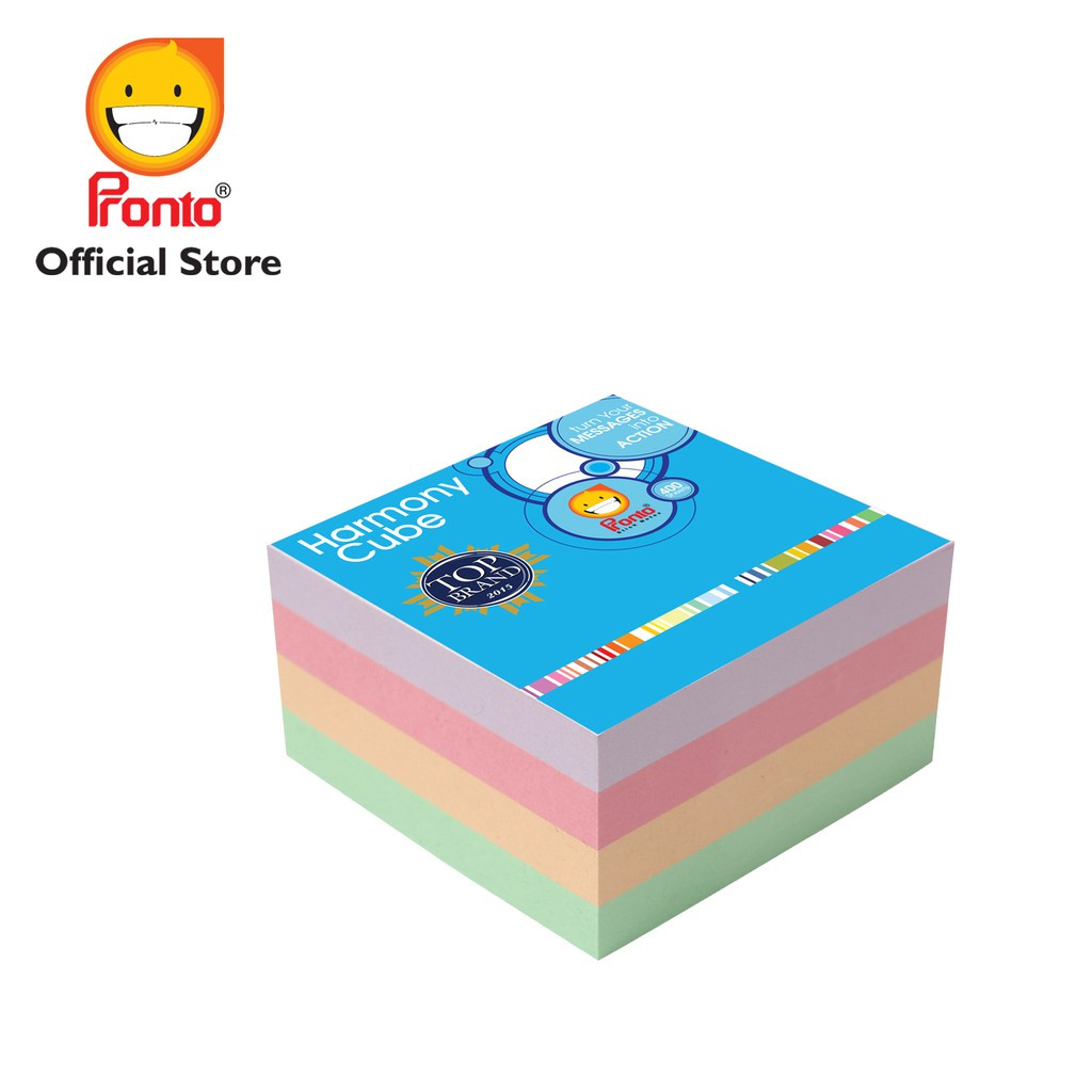 

Pronto Sticknotes Harmony Cube (75 x 75 mm)