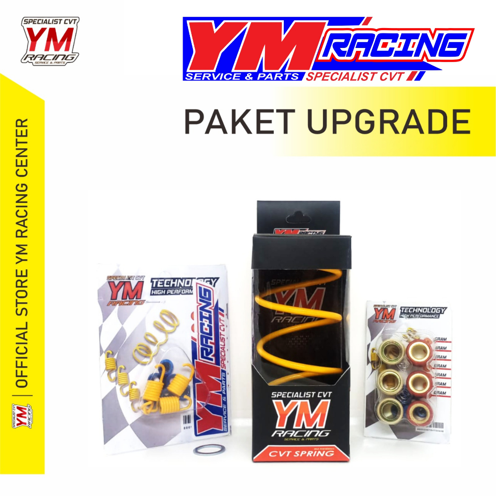 PAKET UPGRADE CVT 1500 RPM SCOOPY FI KZL ( isi Paket PER CVT + PER CENTRI + ROLLER + RING PULLEY ) P