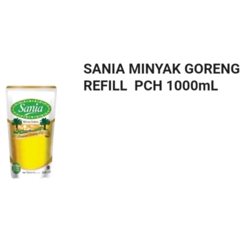 

Minyak Goreng Sania Refill 1 Liter