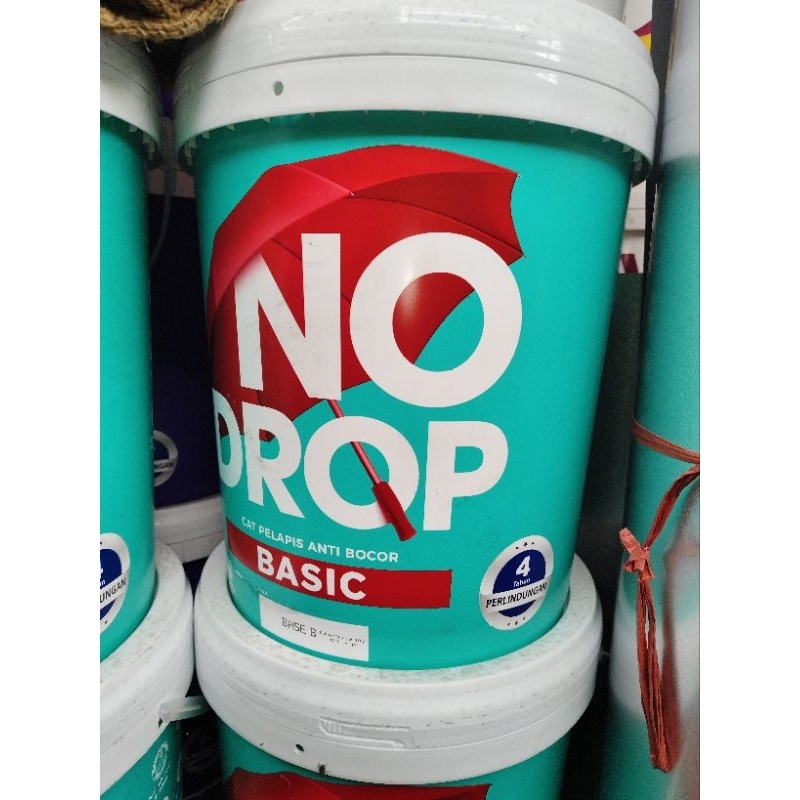 No Drop Basic 20kg/cat anti air/cat pelapis anti bocor