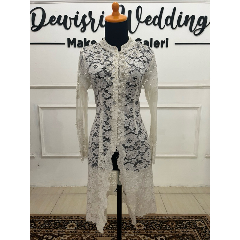 Preloved Kebaya akad pengantin wanita