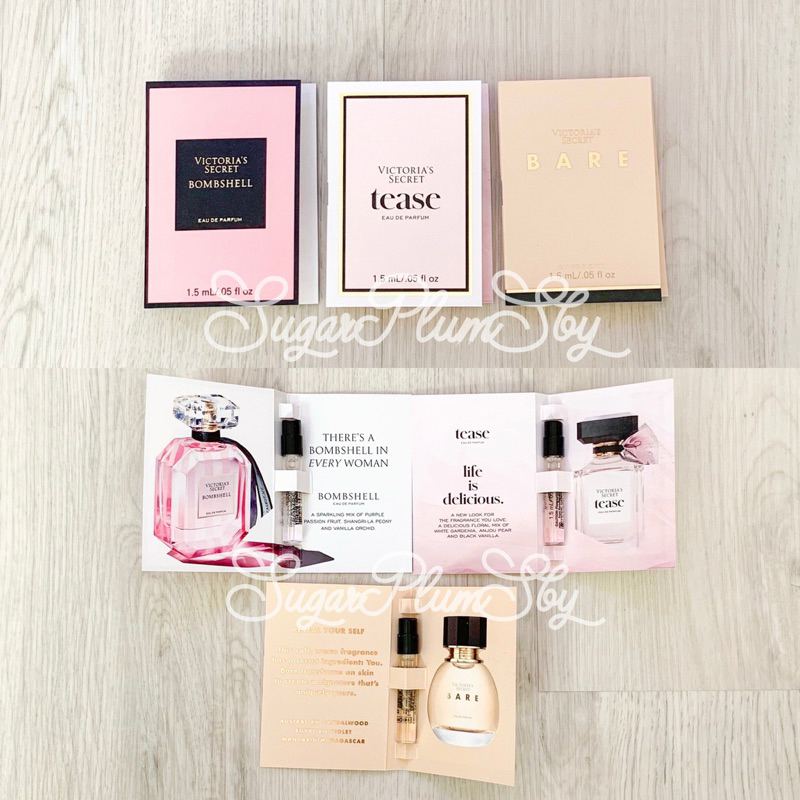 ORIGINAL BPOM Mini Perfume SATUAN / vial / Eau de Perfume VS / EDP 1.5ml / 2.66ml Victoria’s Secret: