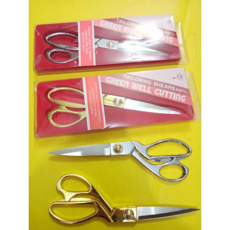 

gunting green well cuting / gunting bahan / Gunting bahan