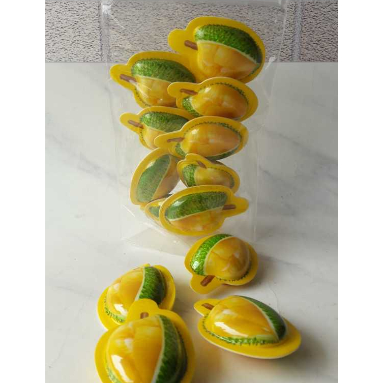 

Permen Durian Musang King / Permen Durian / Permen durian isi 4 , satu pouch isi 4 permen durian