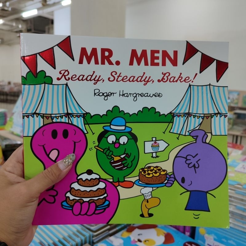 BIG BAD WOLF BOOKS • MR. MEN : READY, STEADY, BAKE - BUKU CERITA ANAK BBW IMPORT