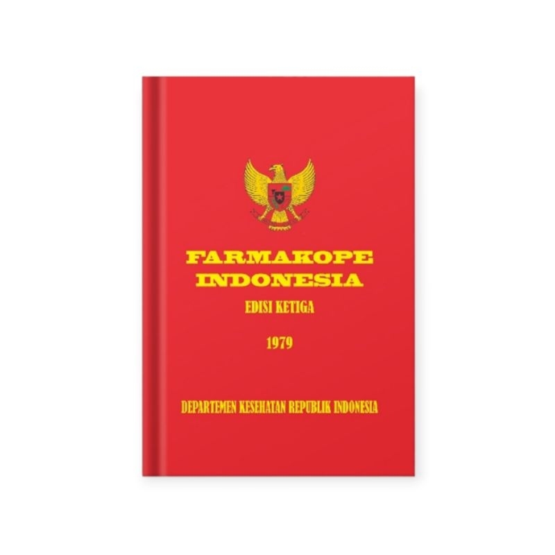 [ORIGINAL] Bergaransi Farmakope Indonesia Edisi 3 Tahun 1979 Hard Cover Bahasa Indonesia Farmakope 3