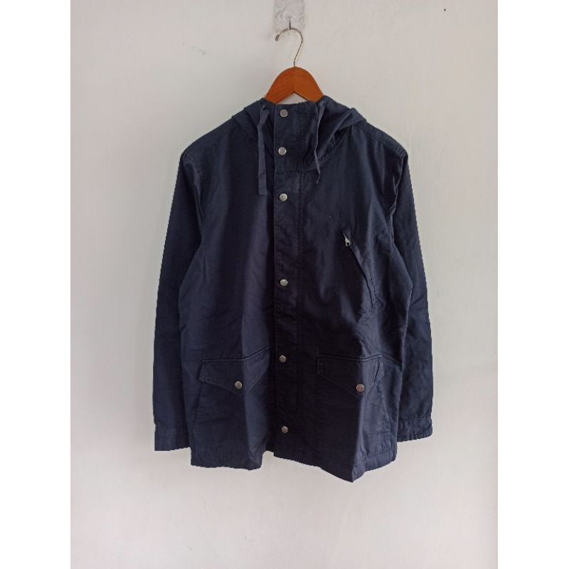 jaket parka canvas Browny