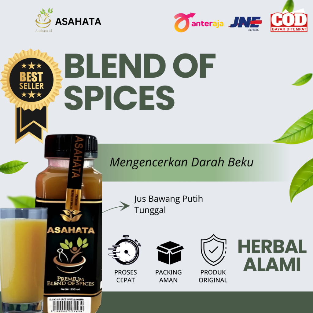 

Mengencerkan Darah Beku Asahata Blend Of Spices Jus Bawang Putih Tunggal Herbal Berkhasiat