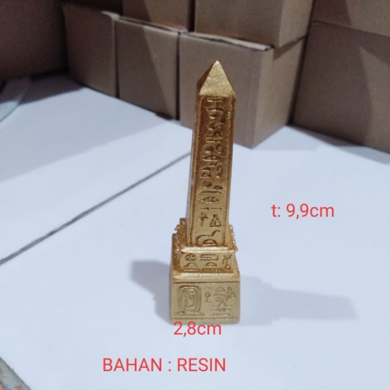 Miniatur Bangunan Egyptian Obelisk Miniatur Bangunan Obelisk Mesir