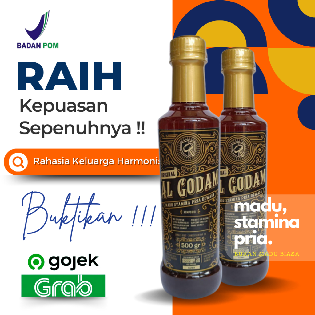 Madu Stamina pria dewasa PERKASA Madu Herbal obat ejakulasi dini  bisa cod