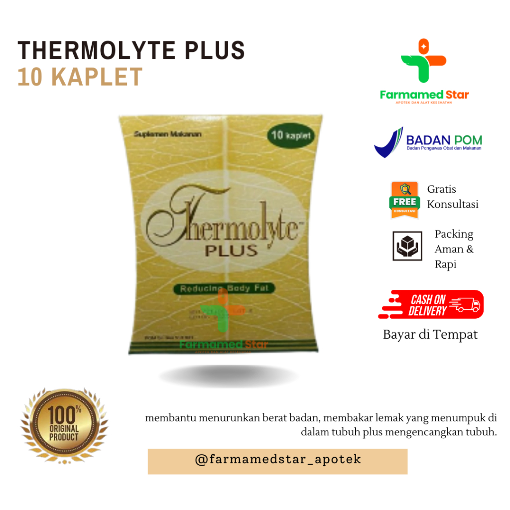 THERMOLYTE PLUS 10 KAPLET