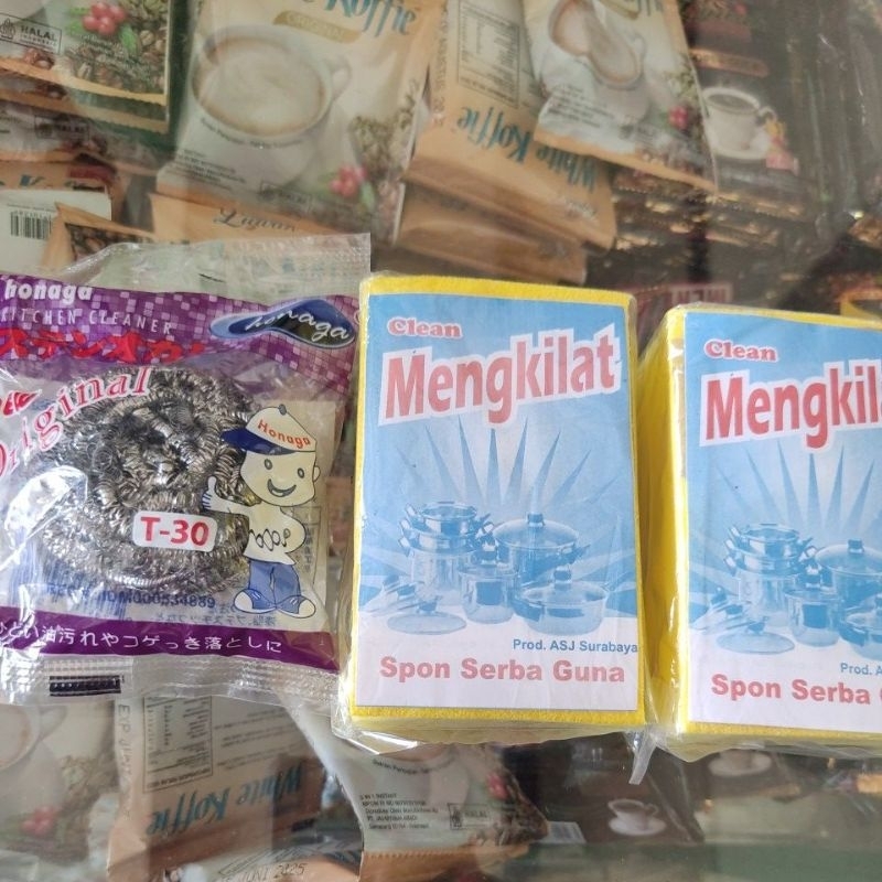 spon cuci piring/gosok panci/gosokkan kawat