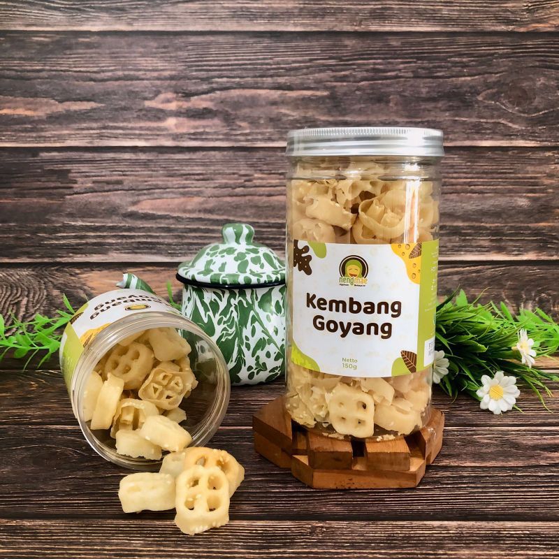 

Kembang Goyang Mini Toples Besar - Oleh Oleh Khas Jakarta by Neng Mae