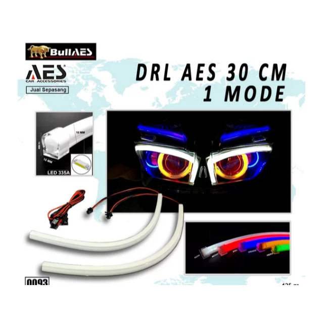 Alis Drl 30 Cm 1 Mode Aes grade A I Drl AES 30 cm I alis drl 30 cm 1 mode AES I lampu led drl fleksibel