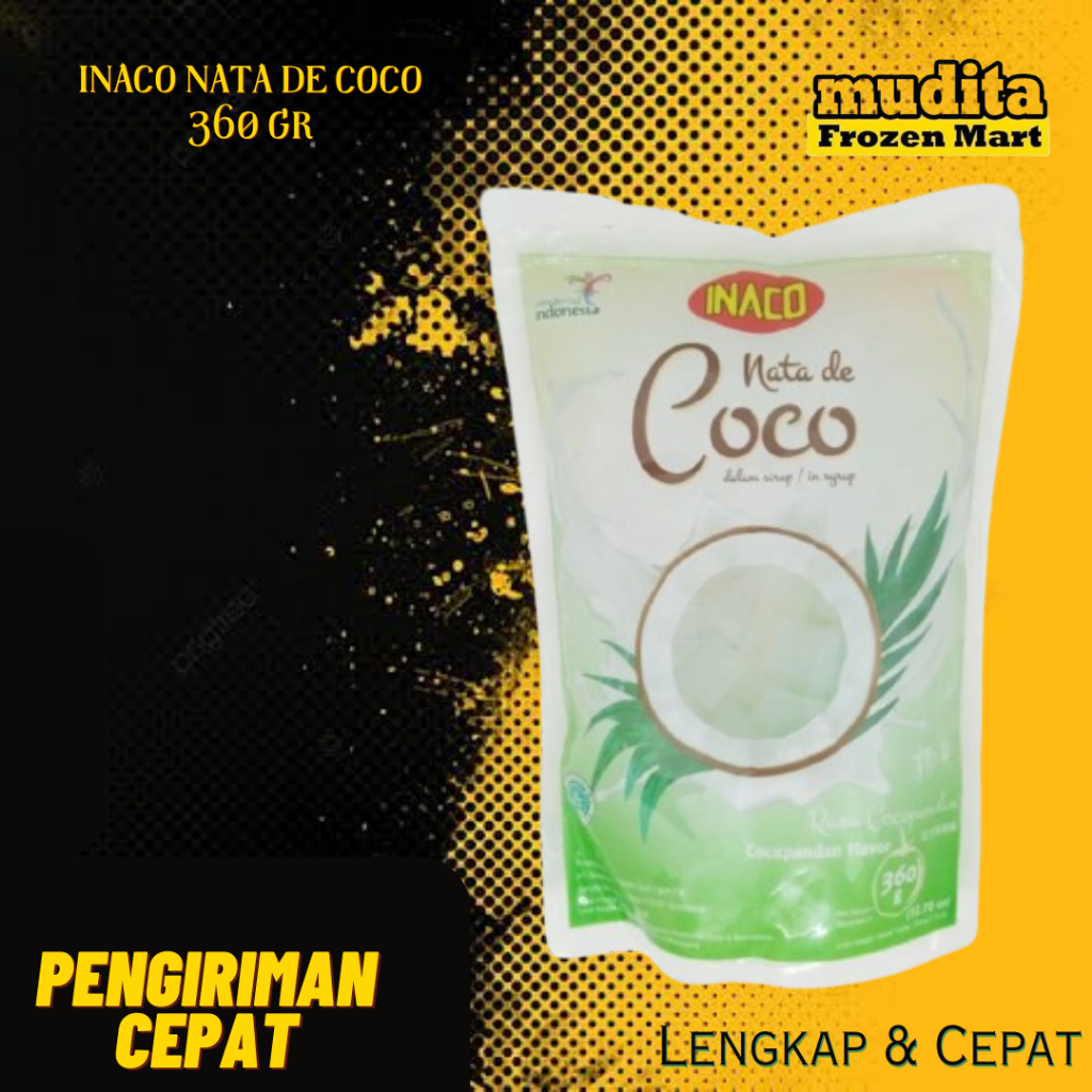 

Inaco Nata De Coco Choco Pandan 360 gr