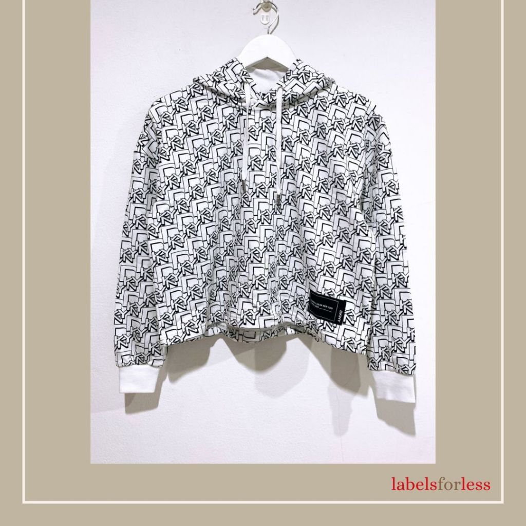 DKNY Allover Logo Hoodie