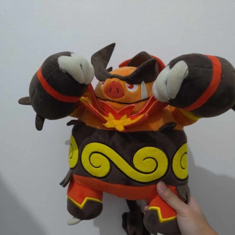Pokemon Center Plush Emboar Artikulasi