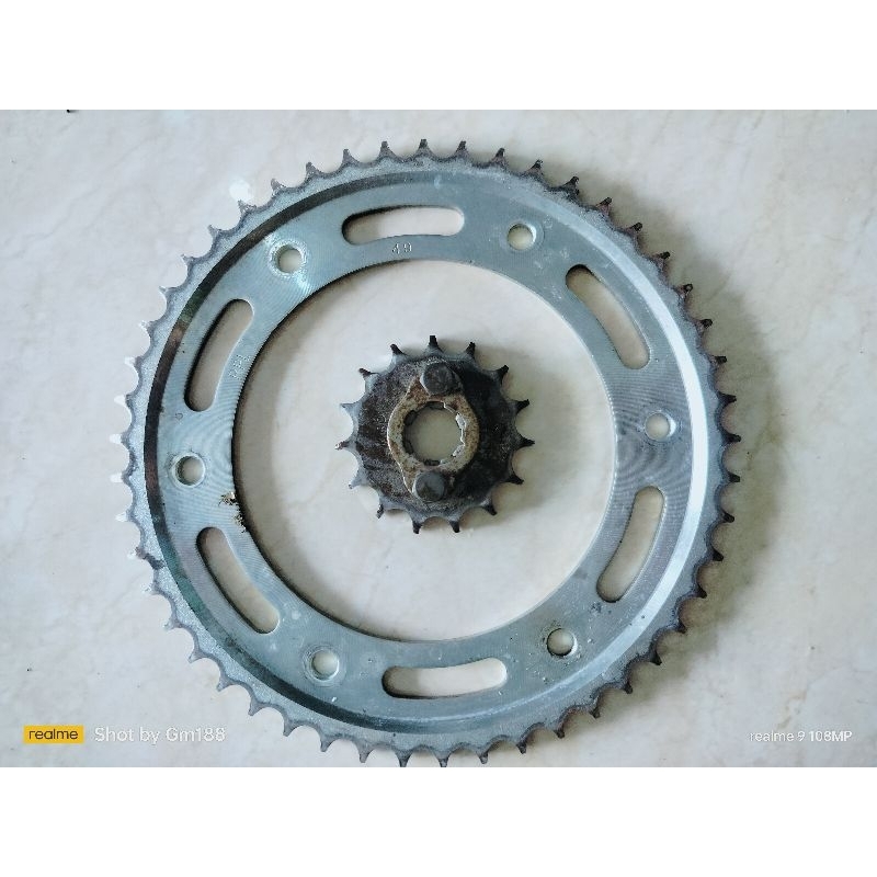 Gir depan belakang crf150L