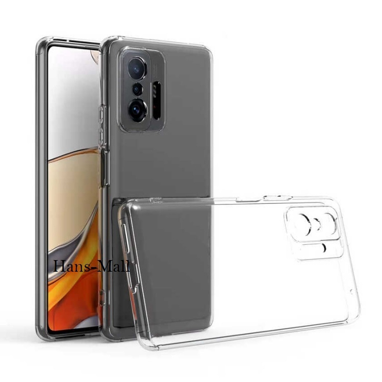 Hans- SoftCase Bening Transparan XIAOMI MI 11T/PRO /LITE 10T 11 10 9T /REDMI K20 9SE 9 Shockproof Cr