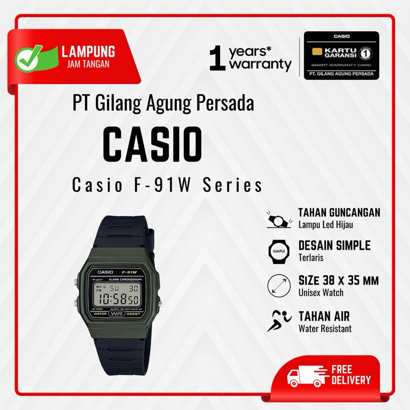 Casio F-91WM-3ADF