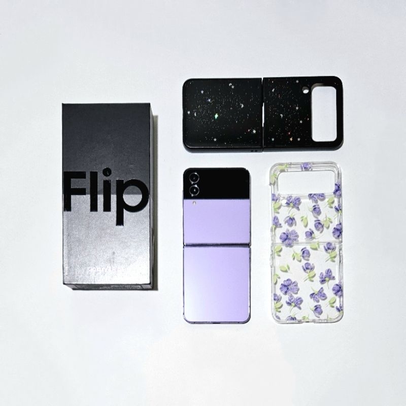 Samsung Z Flip 4 Purple 512GB Smartphone HP Handphone