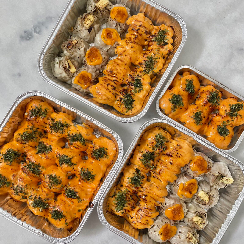 

[READY INSTANT] DIMSUM MENTAI PREMIUM TOBIKO Party Box 16pcs