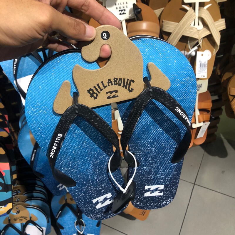 sandal pria billabong original sergio thongs blue