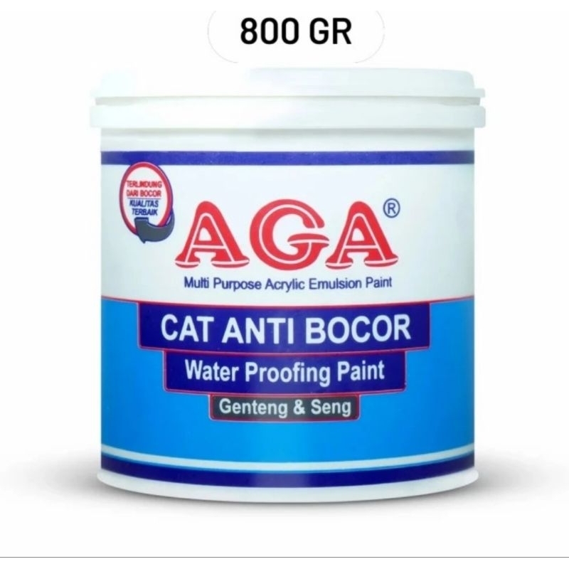 CAT GENTENG AGA WATERPROOFING / CAT ANTI BOCOR CAT GENTENG CAT ATAP SENG 800gr